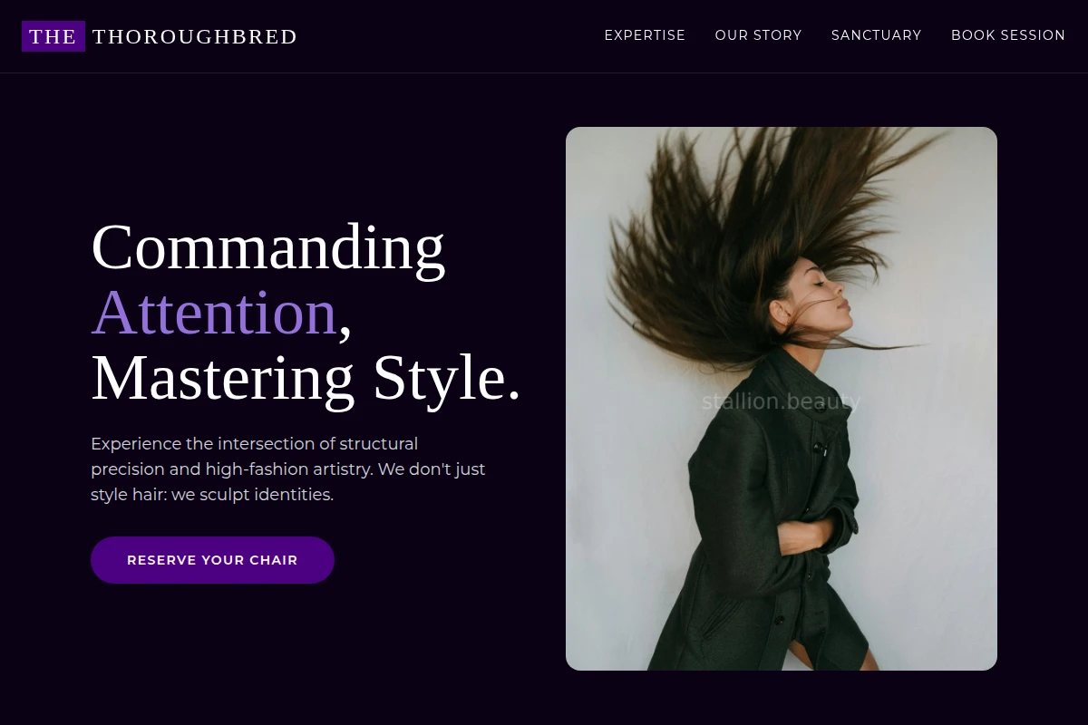 Statuesque Hair Styling