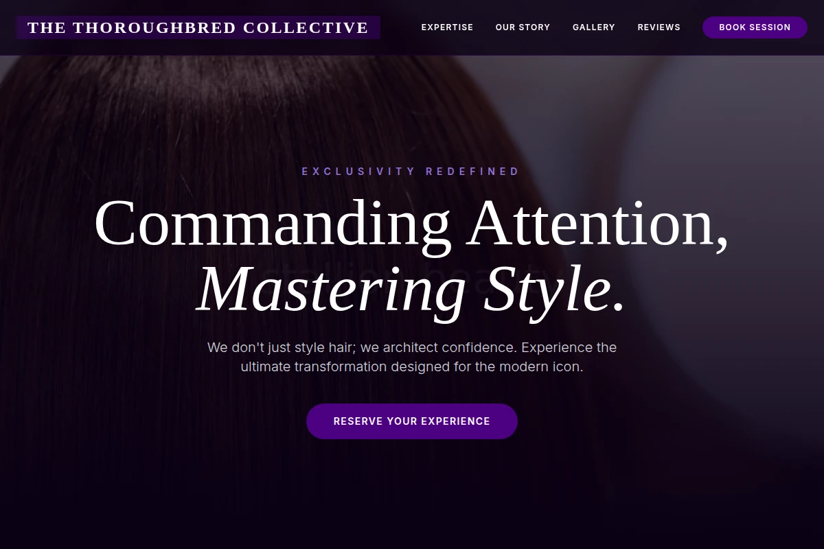 Glam Hair Styling