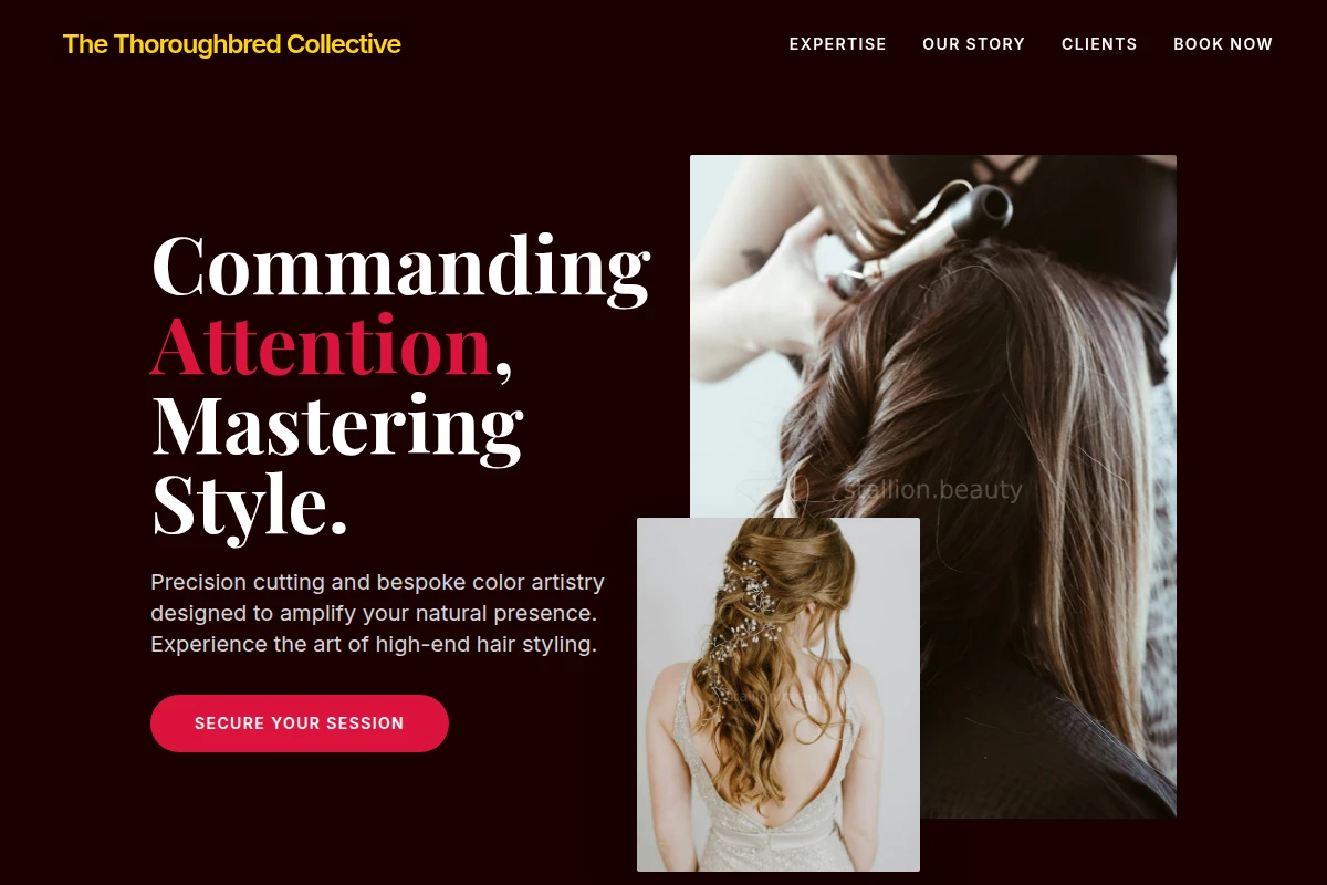Edge Hair Styling