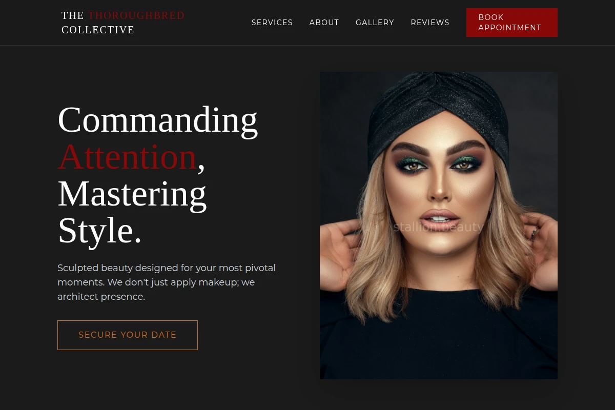 Sculpted Makeup Artist